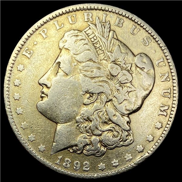 1892-S Silver Morgan Dollar LIGHTLY CIRCULATED