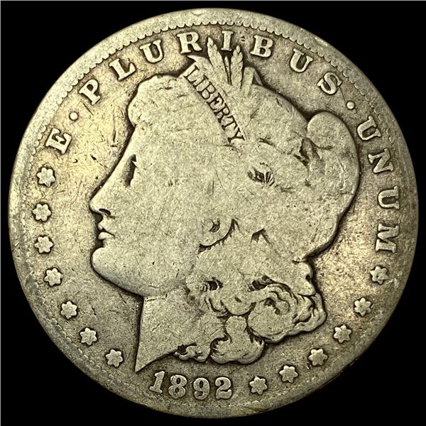 1892-CC Silver Morgan Dollar NICELY CIRCULATED