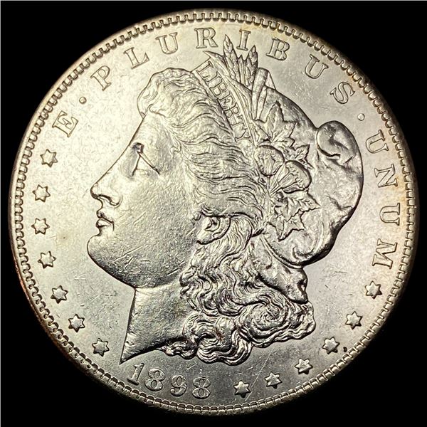 1898-S Silver Morgan Dollar CLOSELY UNCIRCULATED