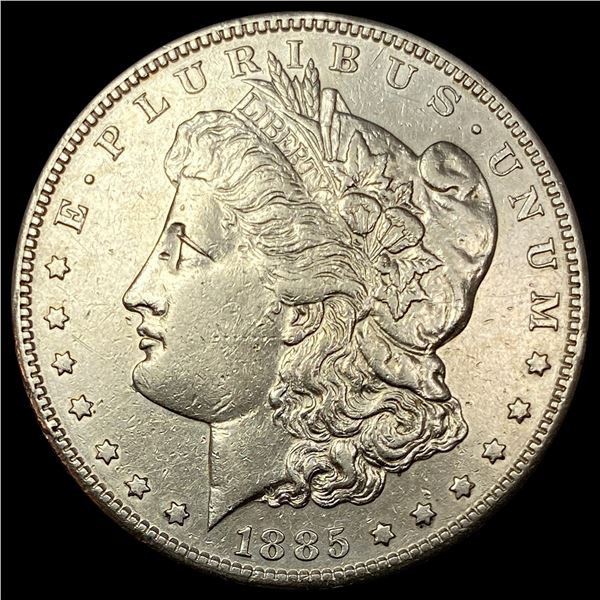 1885-S Silver Morgan Dollar CLOSELY UNCIRCULATED