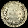 Image 1 : 1920 Silver Half Dollar Maine Centennial CLOSELY UNCIRCULATED