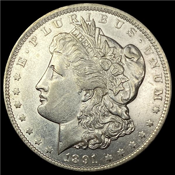 1891-O Silver Morgan Dollar CHOICE AU