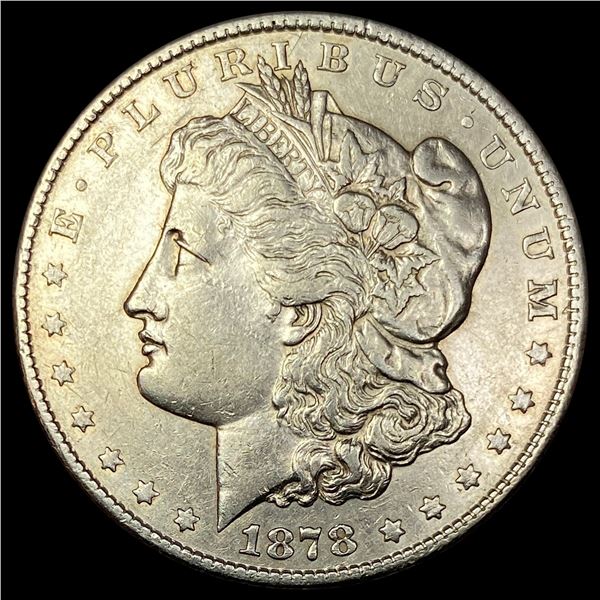 1878 Silver Morgan Dollar CLOSELY UNCIRCULATED