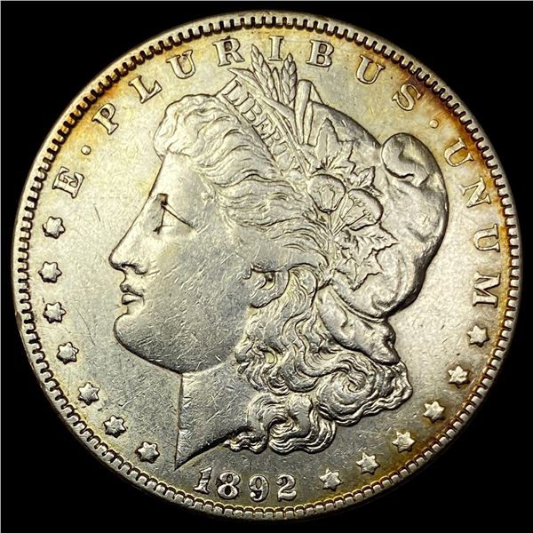 1892-S Silver Morgan Dollar CLOSELY UNCIRCULATED