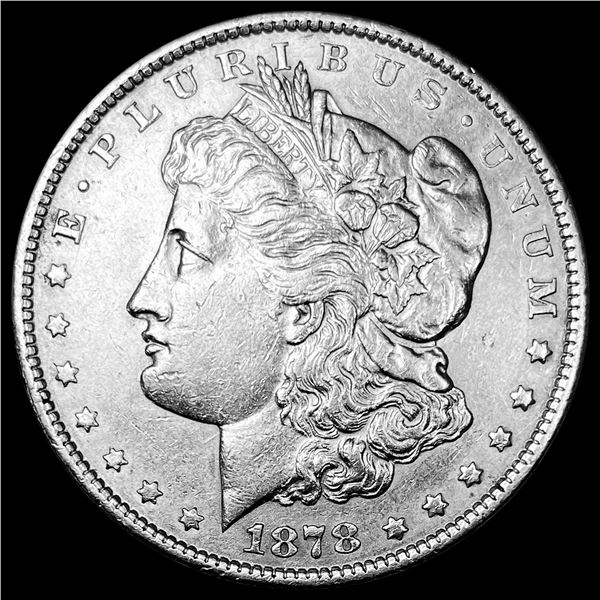 1878 Silver Morgan Dollar CLOSELY UNCIRCULATED