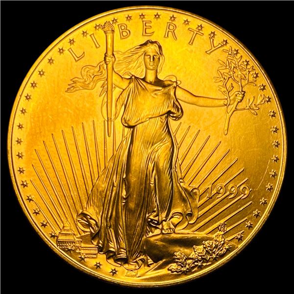 1999 1 oz Gold American Eagle $50 SUPERB GEM BU
