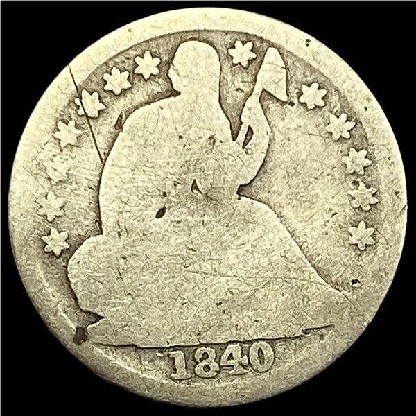 1840 Seated Liberty Dime NICELY CIRCULATED