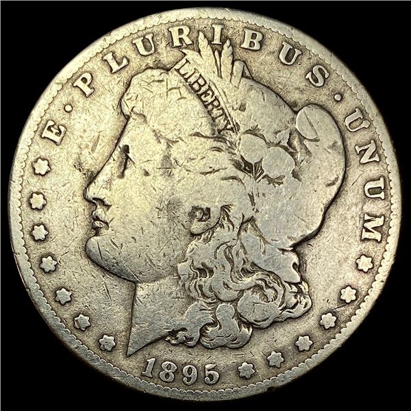 1895-S Silver Morgan Dollar NICELY CIRCULATED