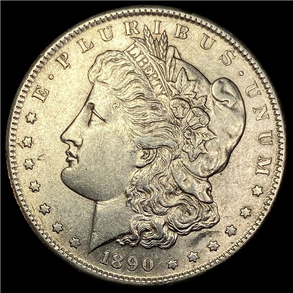 1890-S Silver Morgan Dollar CLOSELY UNCIRCULATED