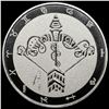 Image 1 : 2021 Tokelau 1 oz Silver Five Dollars Sagittarius GEM PROOF