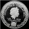 Image 2 : 2021 Tokelau 1 oz Silver Five Dollars Sagittarius GEM PROOF