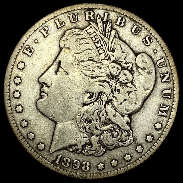 1898-S Silver Morgan Dollar LIGHTLY CIRCULATED