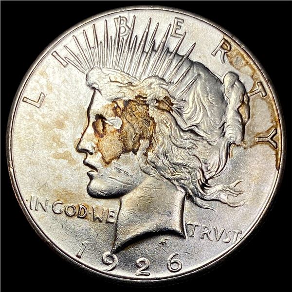 1926-S Silver Peace Dollar CLOSELY UNCIRCULATED