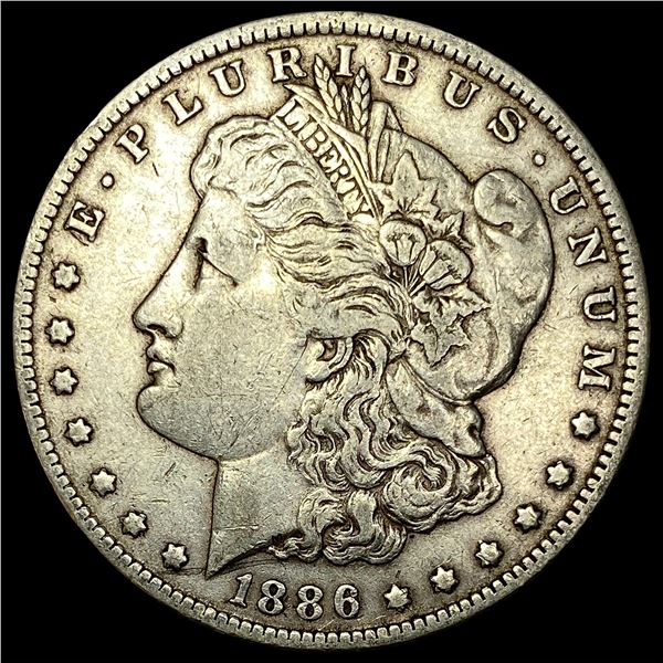 1886-O Silver Morgan Dollar NEARLY UNCIRCULATED