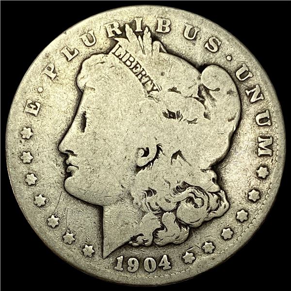1904-S Silver Morgan Dollar NICELY CIRCULATED