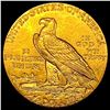 Image 2 : 1909 Indian Head Gold $2.50 Quarter Eagle CLOSELY UNCIRCULATED