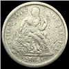 Image 1 : 1864-S Silver Seated Liberty Dime NICELY CIRCULATED