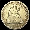 1857 Seated Liberty Quarter LIGHTLY CIRCULATED