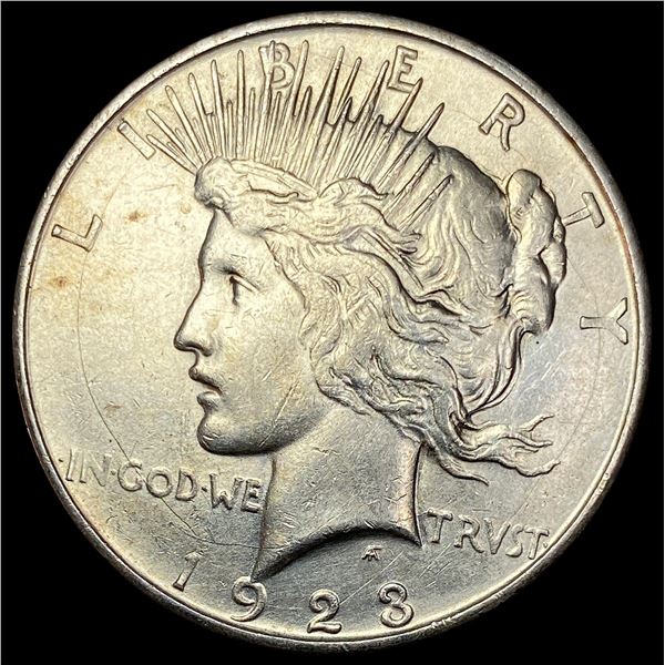 1923-D Silver Peace Dollar CLOSELY UNCIRCULATED