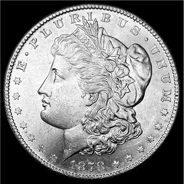 1878-S Silver Morgan Dollar CHOICE BU