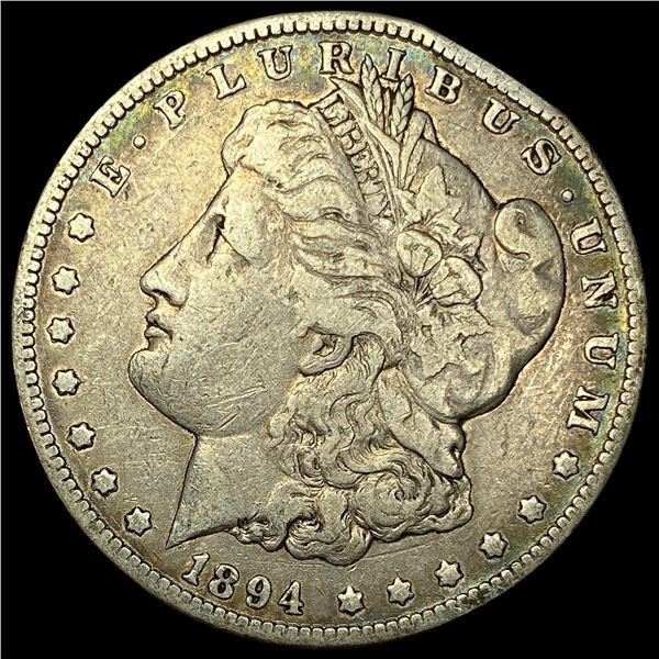 1894-O Silver Morgan Dollar NEARLY UNCIRCULATED
