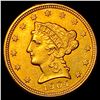 Image 1 : 1904 Liberty Head $2.5 Gold Quarter Eagle CLOSELY UNCIRCULATED