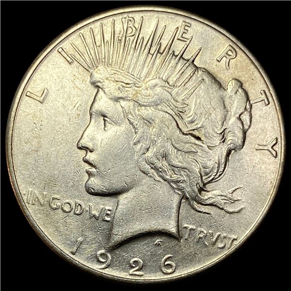 1926-S Silver Peace Dollar CLOSELY UNCIRCULATED