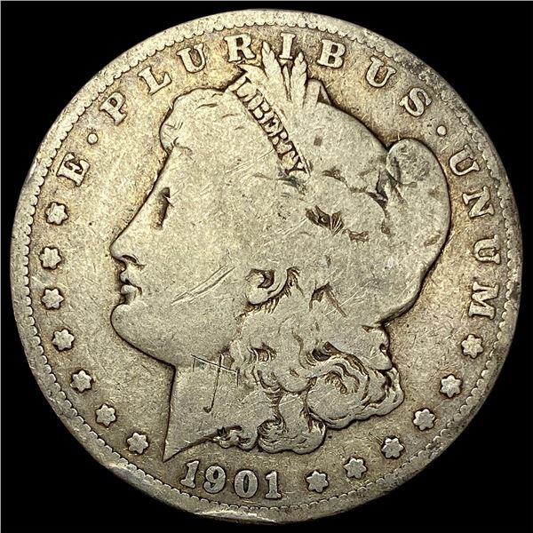 1901-S Silver Morgan Dollar LIGHTLY CIRCULATED