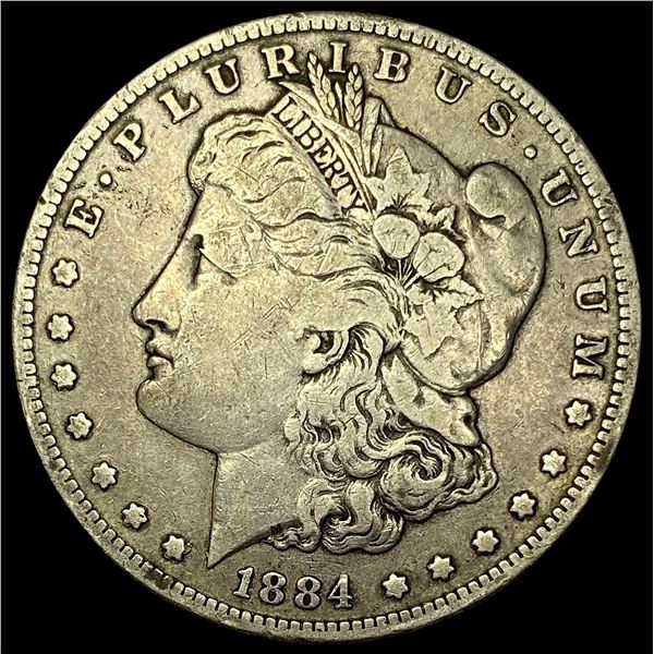 1884 Morgan Silver Dollar LIGHTLY CIRCULATED