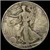 Image 1 : 1938-D Silver Walking Liberty Half Dollar NICELY CIRCULATED
