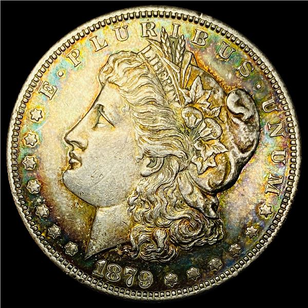 1879-S Silver Morgan Dollar CLOSELY UNCIRCULATED