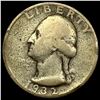 Image 1 : 1932 Washington Silver Quarter NICELY CIRCULATED