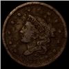 Image 1 : 1837 Coronet Head Large Cent NICELY CIRCULATED