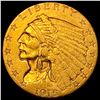 Image 1 : 1915 Indian Head Gold $2.50 Quarter Eagle CLOSELY UNCIRCULATED