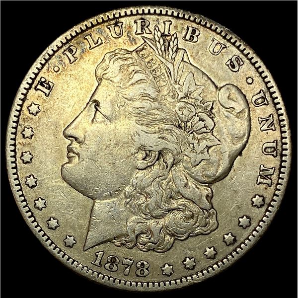 1878-S Silver Morgan Dollar NEARLY UNCIRCULATED