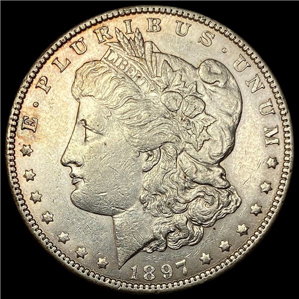 1897-S Silver Morgan Dollar CLOSELY UNCIRCULATED