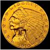 Image 1 : 1910 Indian Head $2.5 Gold Quarter Eagle CLOSELY UNCIRCULATED