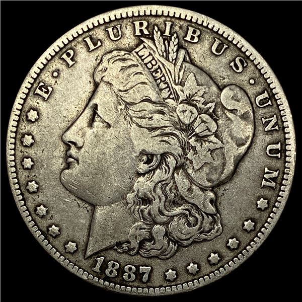 1887-O Silver Morgan Dollar LIGHTLY CIRCULATED