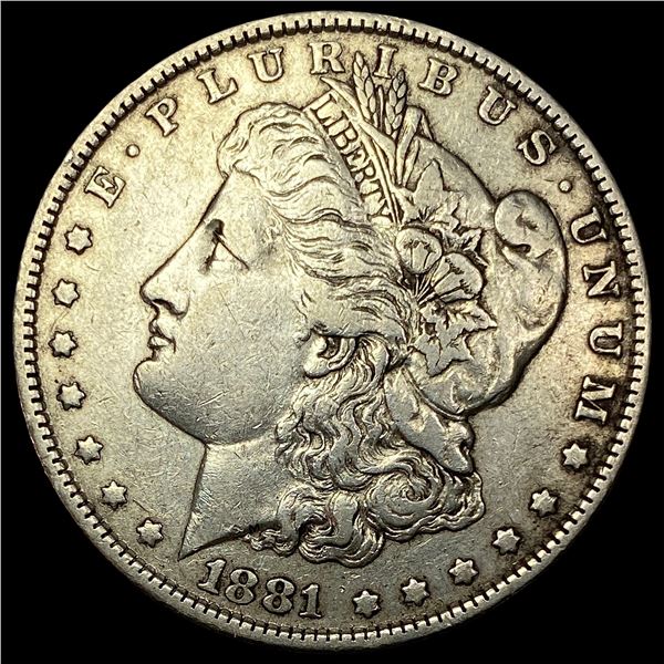 1881 Morgan Silver Dollar LIGHTLY CIRCULATED