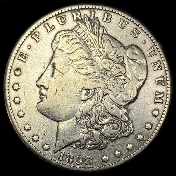 1898 Morgan Silver Dollar LIGHTLY CIRCULATED
