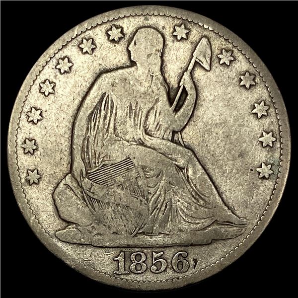 1856-O Silver Half Dollar NICELY CIRCULATED