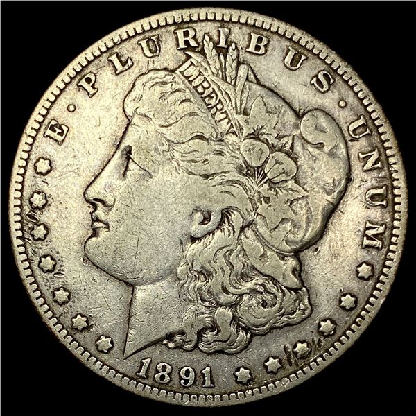 1891-O Silver Morgan Dollar NICELY CIRCULATED