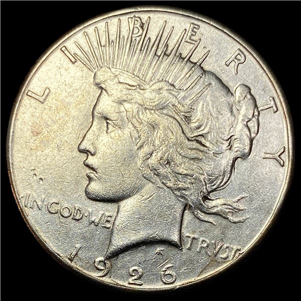 1926-S Silver Peace Dollar CLOSELY UNCIRCULATED