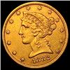 Image 1 : 1882 Liberty Head Half Eagle $5 Gold CLOSELY UNCIRCULATED