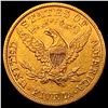 Image 2 : 1882 Liberty Head Half Eagle $5 Gold CLOSELY UNCIRCULATED
