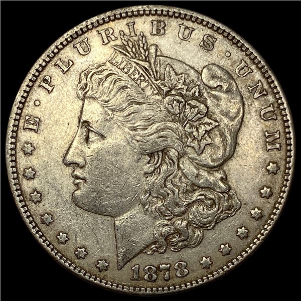 1878-S Silver Morgan Dollar NEARLY UNCIRCULATED