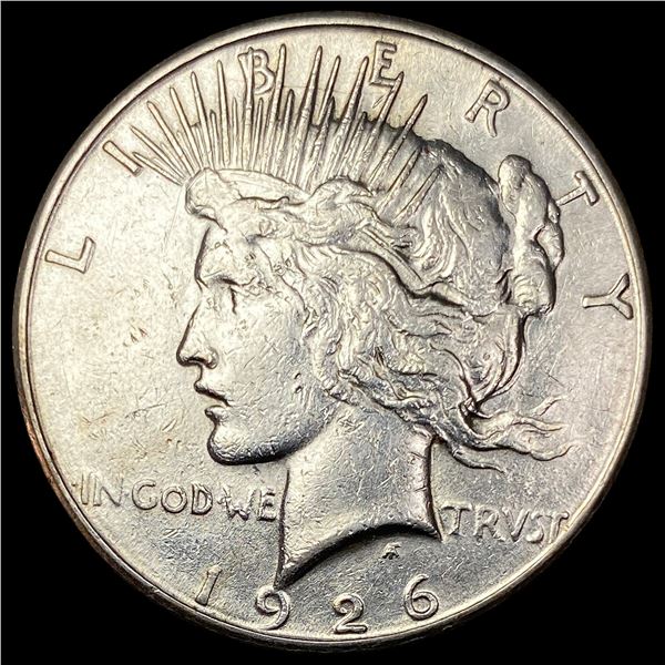 1926-S Silver Peace Dollar CLOSELY UNCIRCULATED