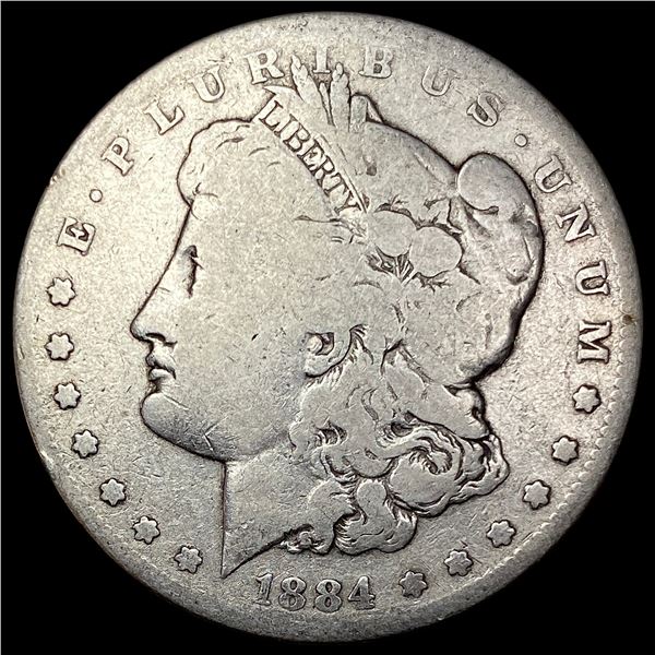 1884-S Silver Morgan Dollar LIGHTLY CIRCULATED