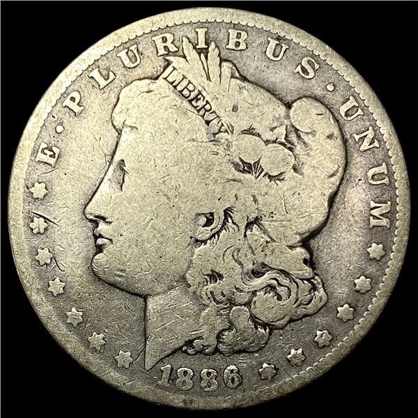 1886-O Silver Morgan Dollar LIGHTLY CIRCULATED