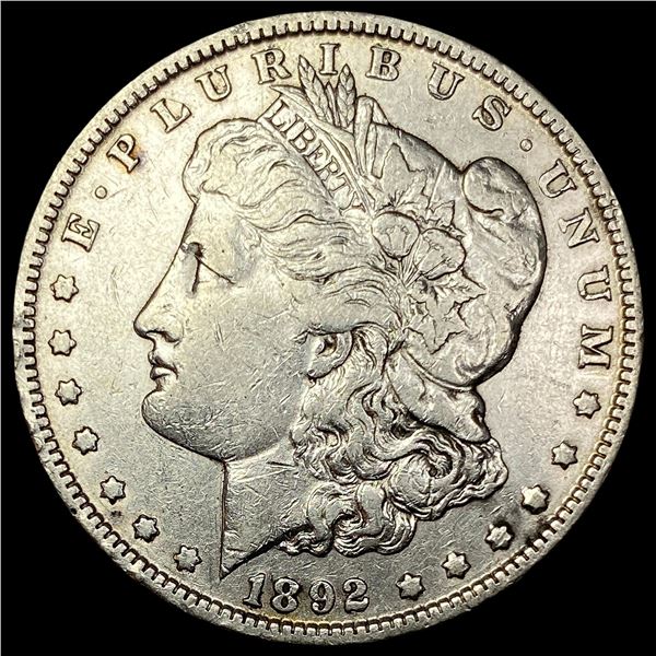 1892-S Silver Morgan Dollar CLOSELY UNCIRCULATED